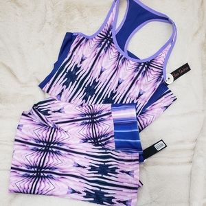 Eloise Dejoria water aerobic workout set NWT sz S